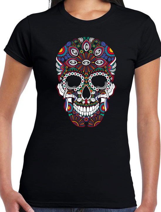 Craneo huichol dia d emuertos