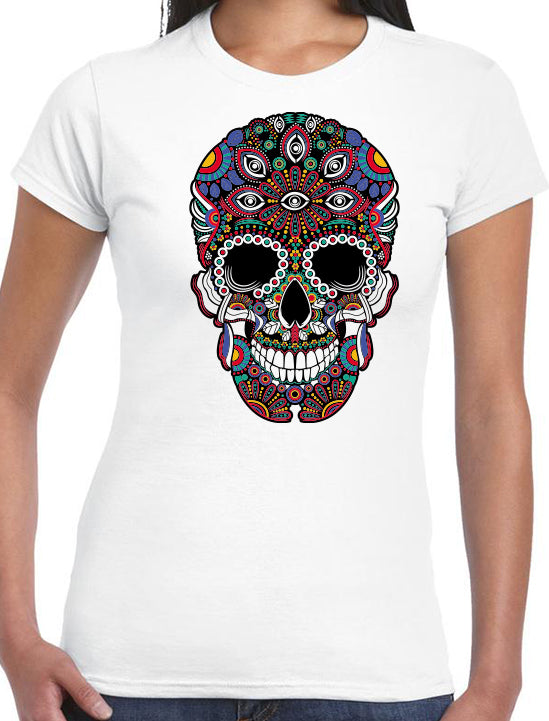 Craneo huichol dia d emuertos