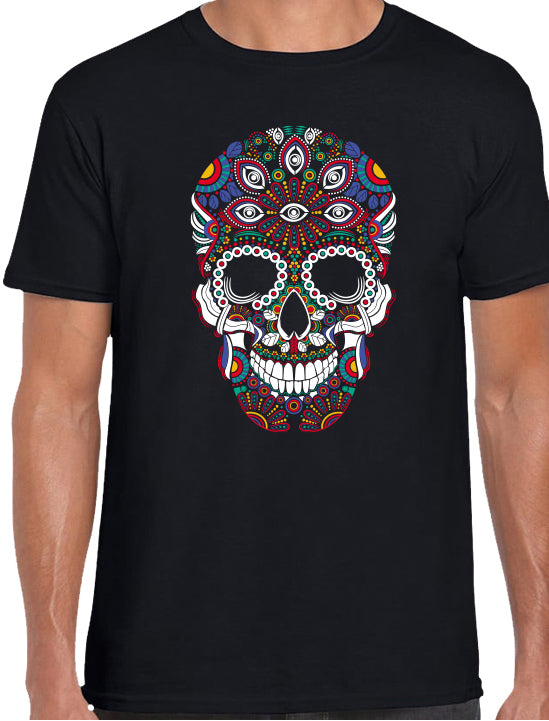 Craneo huichol dia d emuertos