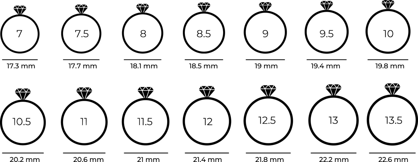 Anillo de acero personalizado