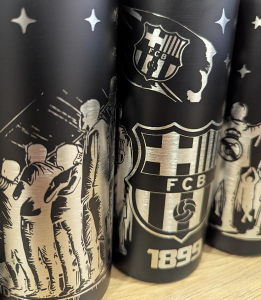 Botella de acero Futbol