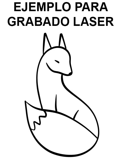 Llavero de madera grabado por láser