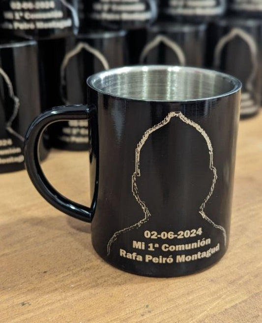 Taza de acero